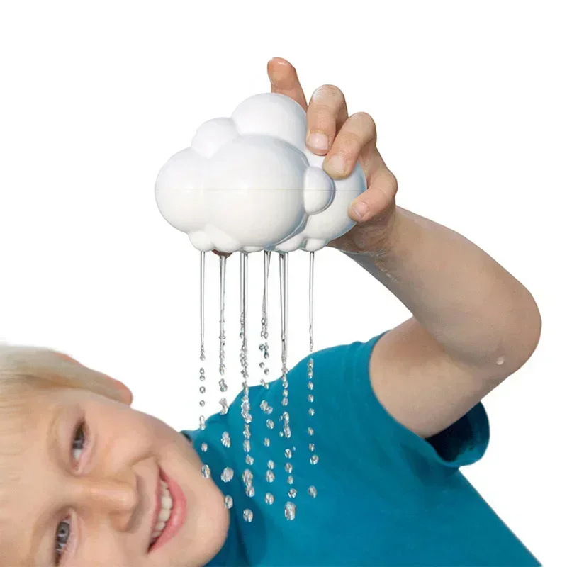 Jouets de bain en forme de nuage pour bébé, arroseur de douche pour enfants, accessoires de design minimaliste