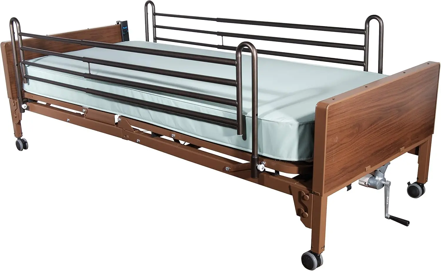 15033Bv-Pkg-T Electric Bed, Cv, Brown