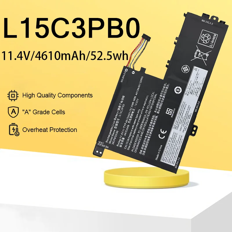 

L15C3PB0 For Lenovo Laptop Battery 7000 7000-14 7000-14IKBR 15AST L15L3PB0 NoteBook L15L3PB0 L15M3PB0
