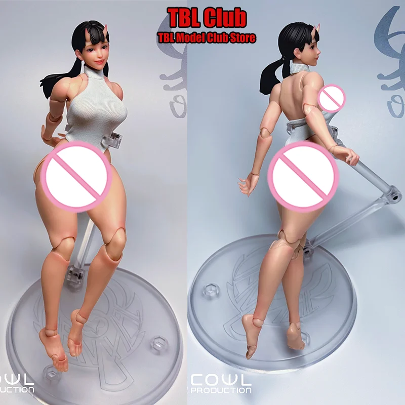 1/12 Female Painting Body Large Breast Makeup For Face For COWL PRODUCTION CP01 6-inch Action Figure Soldier Height About 15.9CM