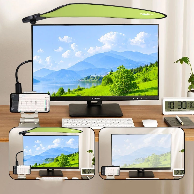 Adjustable Office Computer Shading Board with Clip Heat Insulation Sun Visor UV Protectiond Multifunctional Light Visor