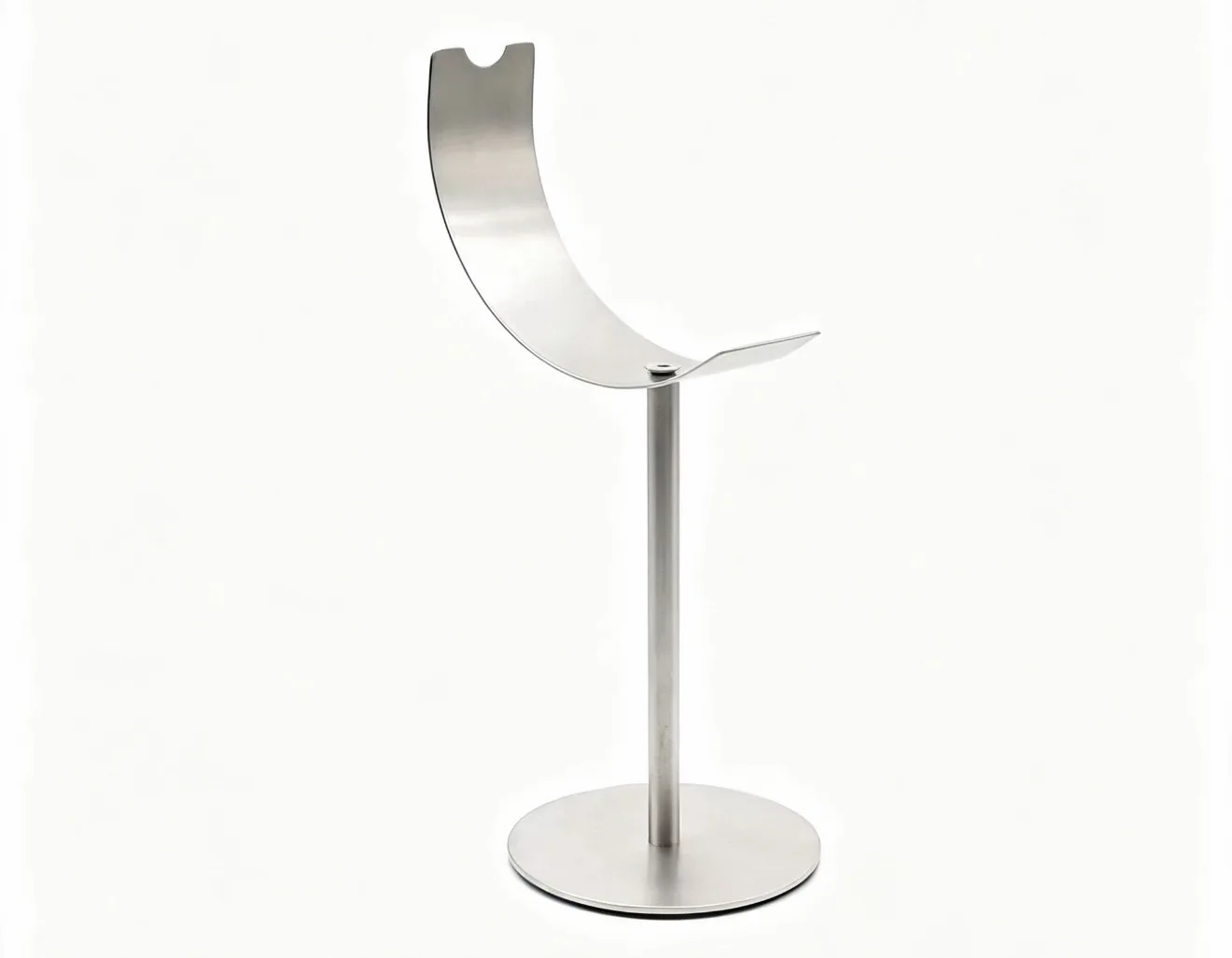 1PCS Stainless Steel Shoe Display Stand, Metal High‑Heel Footwear Holder for Shop Window Boutique Counter Showcase