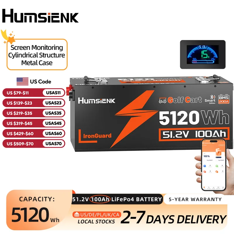 Humsienk Lifepo4 Ba…