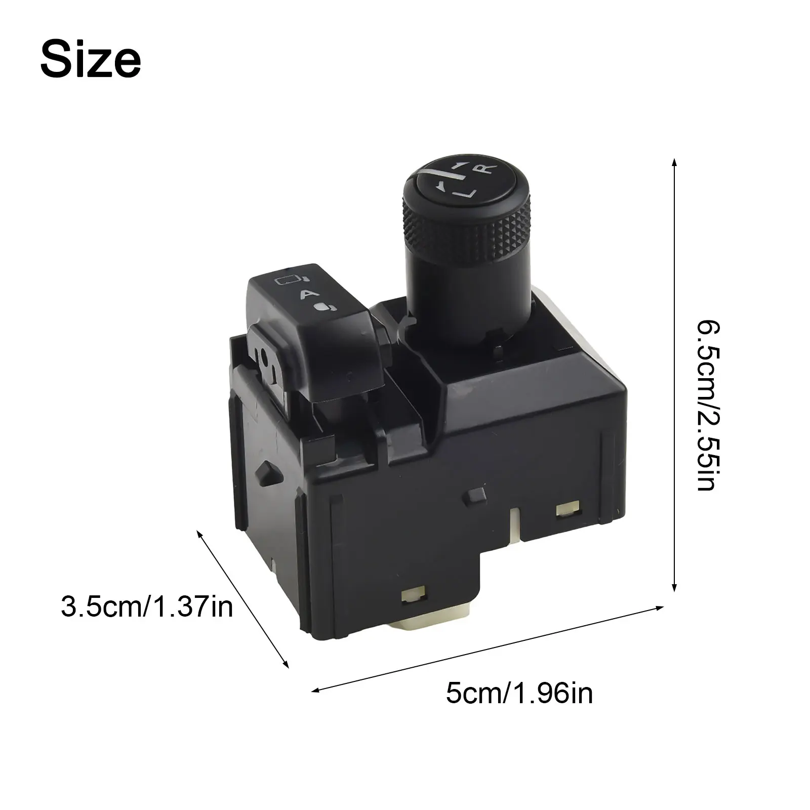 

Главный переключатель зеркала заднего вида со стороны водителя в для Toyota для Hilux Revo 2015 2020, созданный в длительный с высокопрочным АБС-пластиком