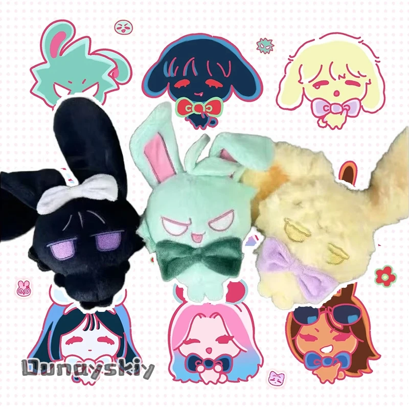 Nuevo Peluche de 10 cm de Alien Stage, Juguete de Algodón de Anime Ivan Till Mizi Sua Luka, Decoración para Mochila, Adorno, Regalos para Fans