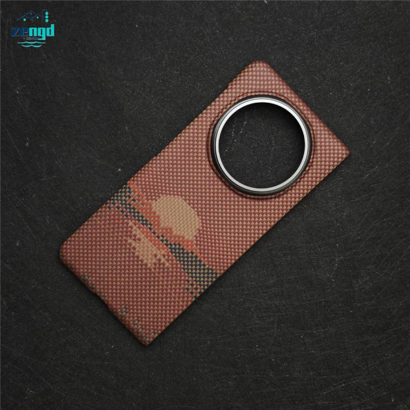 HONOR Magic V5用マグネット式フリップケース - ケブラー繊維アーマーヒンジ、カーボンファイバー補強耐衝撃保護カバー