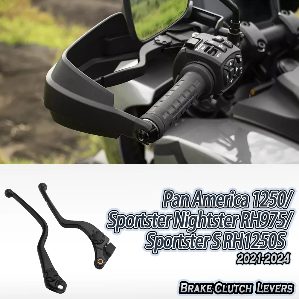 

Brake Clutch Levers Compatible For Nightster 975 RH975 Pan America 1250 RA1250 S Sportster 1250 RH1250S 2021 2022 2023 2024