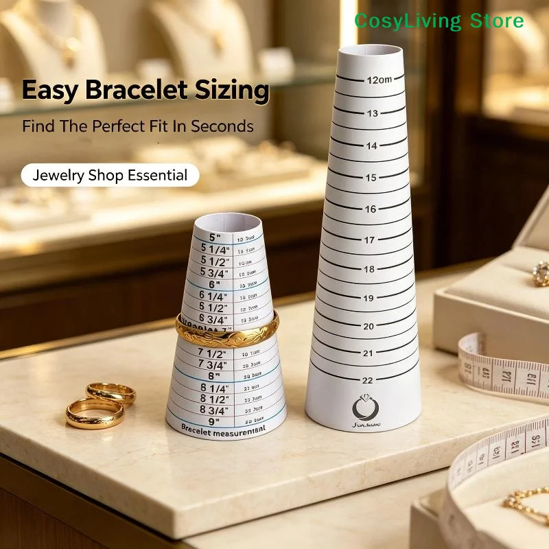 [CL]Bracelet Bangle Sizing Cone Measuring Tool Sizer Gauge Jewelry Making Measurement Cone[CL]