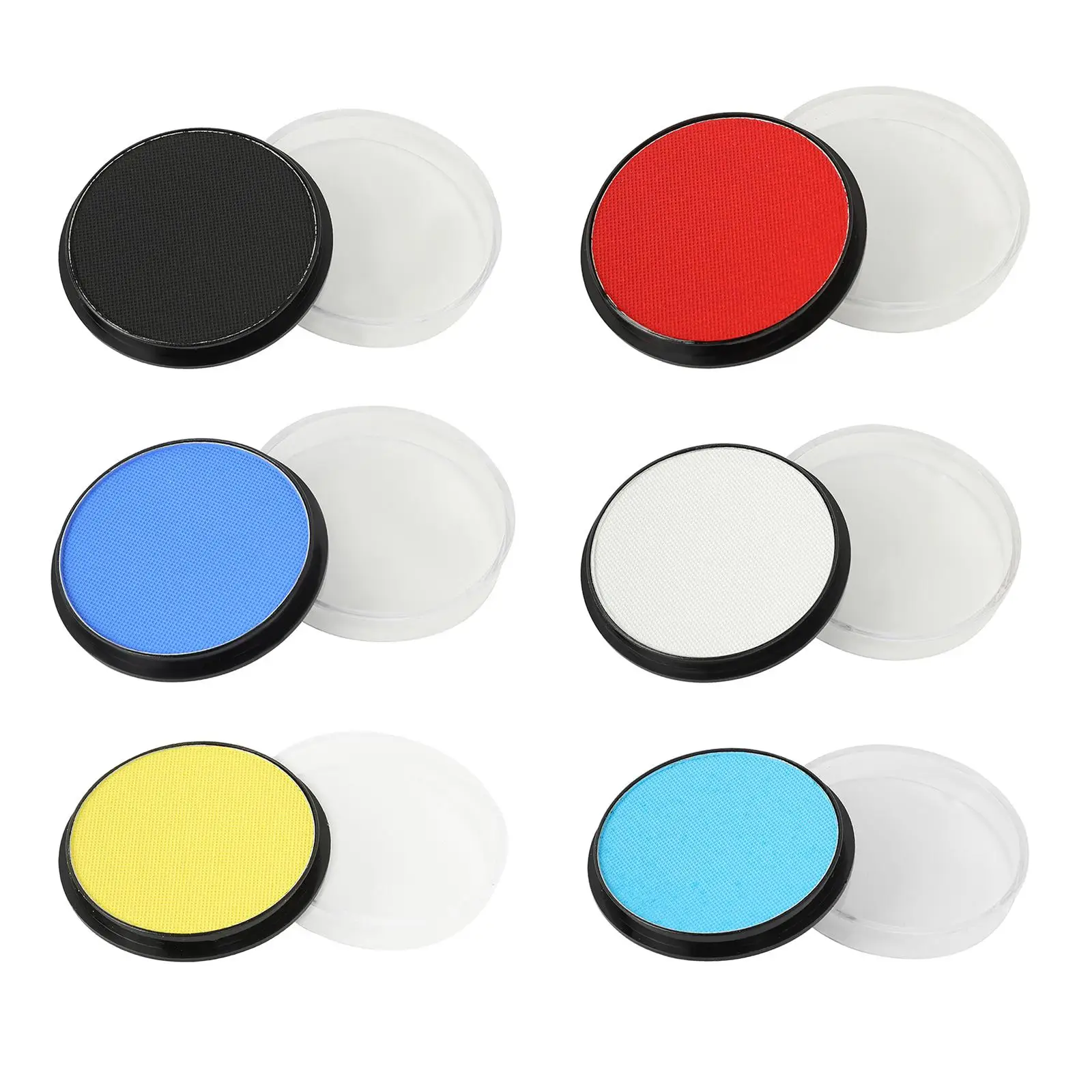 Grundlegendes Farbpigment, Körperbemalung, waschbare Bühnen-Make-up-Palette 30 g für Karneval