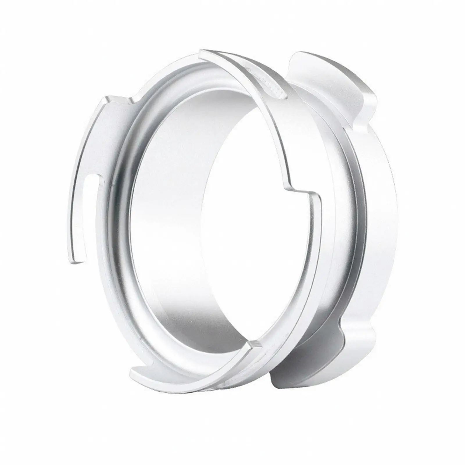 Aluminum Alloy Metering Insert with Locking Tabs Fine-Textured Rotating Coffee Metering Insert Easy to Clean for Home Baristas