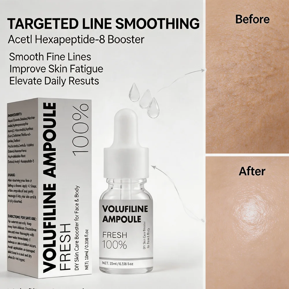 10ml Volufiline Facial Ampoule Serum Centella Asiatica Niacinamide Soothing Hydrating Fast Absorbing Anti Fine Skin Essence