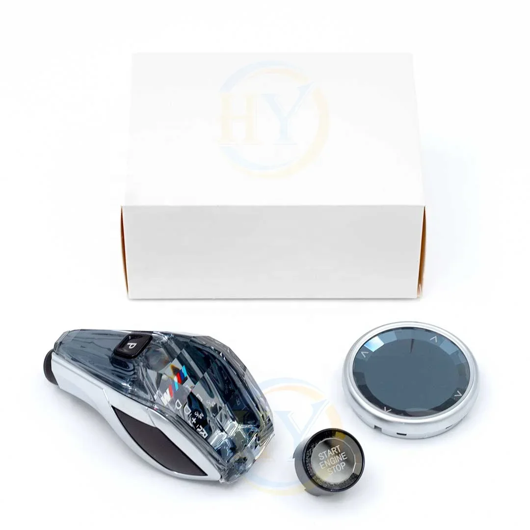 

Crystal Gear Shift Knob Set Fit For BMW X5 G05 X6 G06 G07 G30 G01 F15 F25 F10 F20 F30 1234567 Series LHD Car Interior Parts
