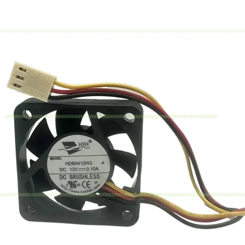 LZ HXH HDB0412HG DC 12 В 0,10 А 40X40X10 мм 3-проводной охлаждающий вентилятор