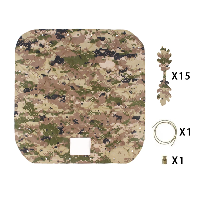 Funda para casco RÁPIDO Flecktarn Splittertarn NFP CADPAT Gorra de camuflaje personalizada camo