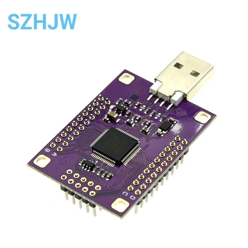 Imagem -06 - Usb de Quatro Canais para Porta Serial Ft4232 Uart Spi I2c Jtag Rs232 Rs485 Rs422 Módulo Canais Ft4232hl Cjmcu4232