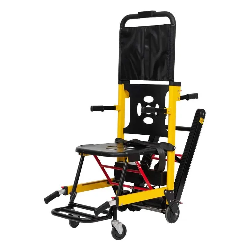 Electric Stair Climbing Wheelchair with ABS Seat Cushion Economical Home Crawler for Elderly Up and Down Stairs Climbing