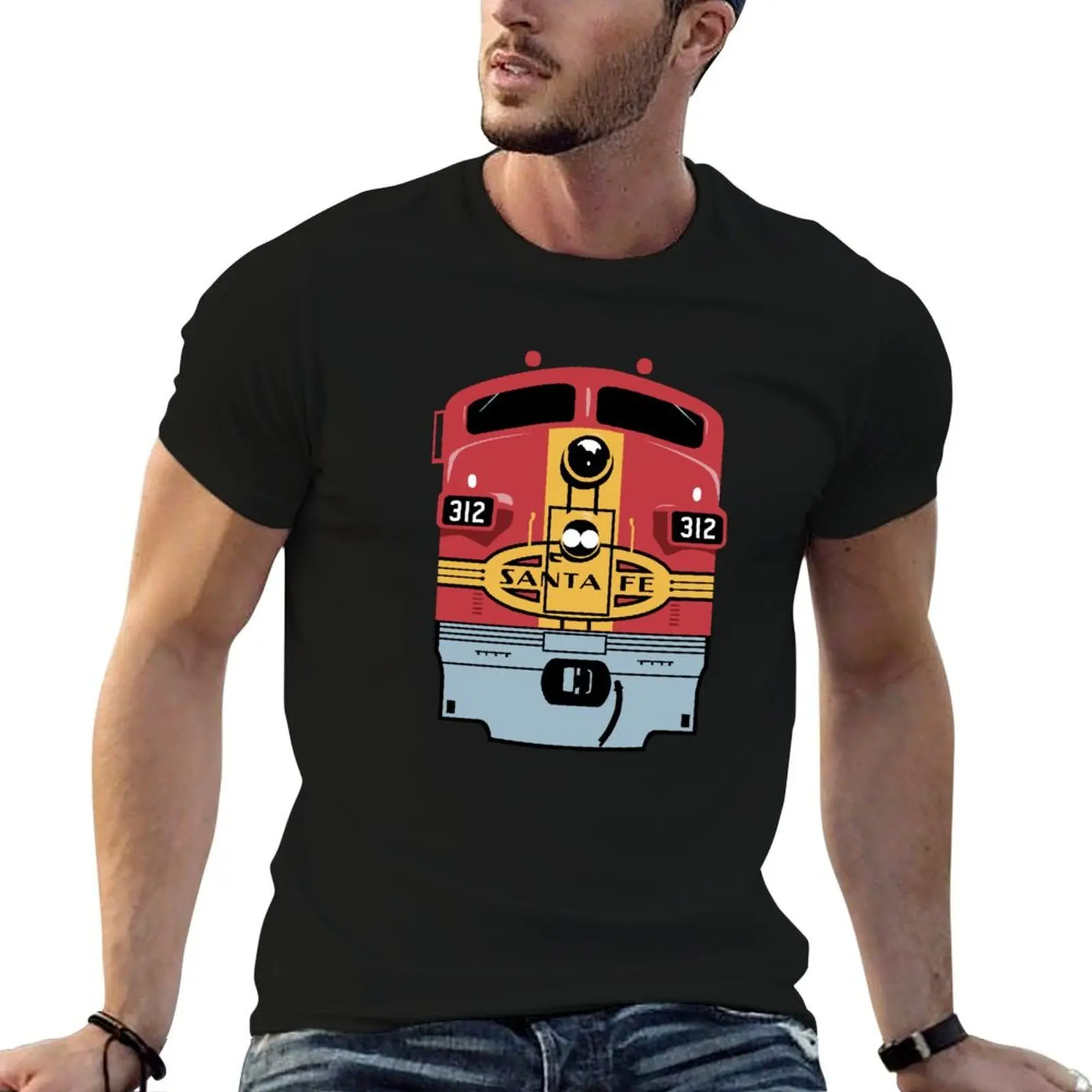

ATSF F7 nose T-Shirt t shirt for man 100 percent cotton anime t shirts oversize T-Shirt
