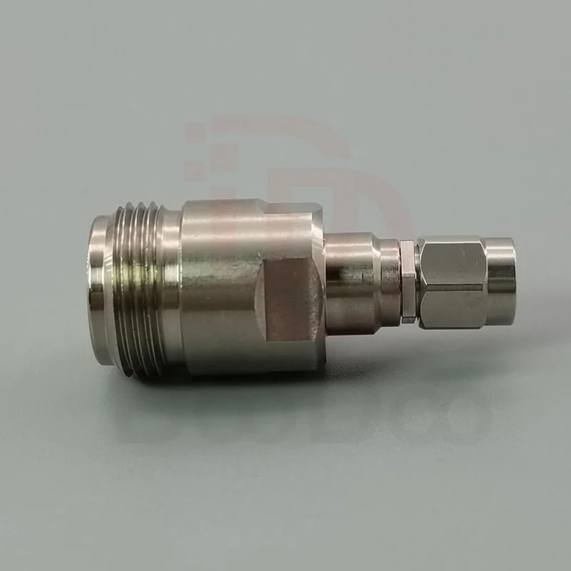 Conector hembra tipo N de DC-18GHz a macho SMA, Conector de precisión para microondas, adaptador Coaxial RF, onda milimétrica 5G de alta frecuencia