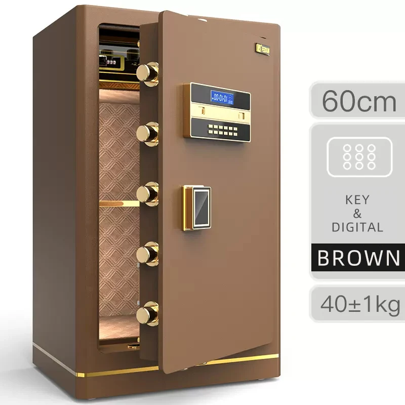 Deposit factory supply hotel office use safes fingerprint security safe box for money key