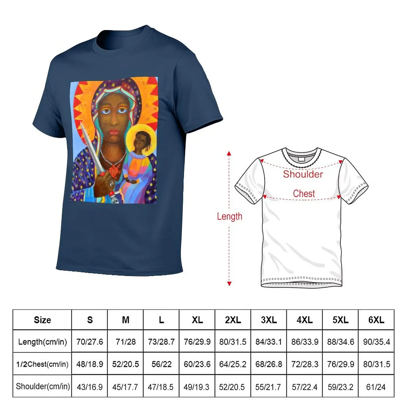 New Erzulie Dantor, Haitian voodoo art, Erzulie Dantor, Vodoo art. Erzulie Danto painting. Danthor or Ezili picture, Hai T-Shirt