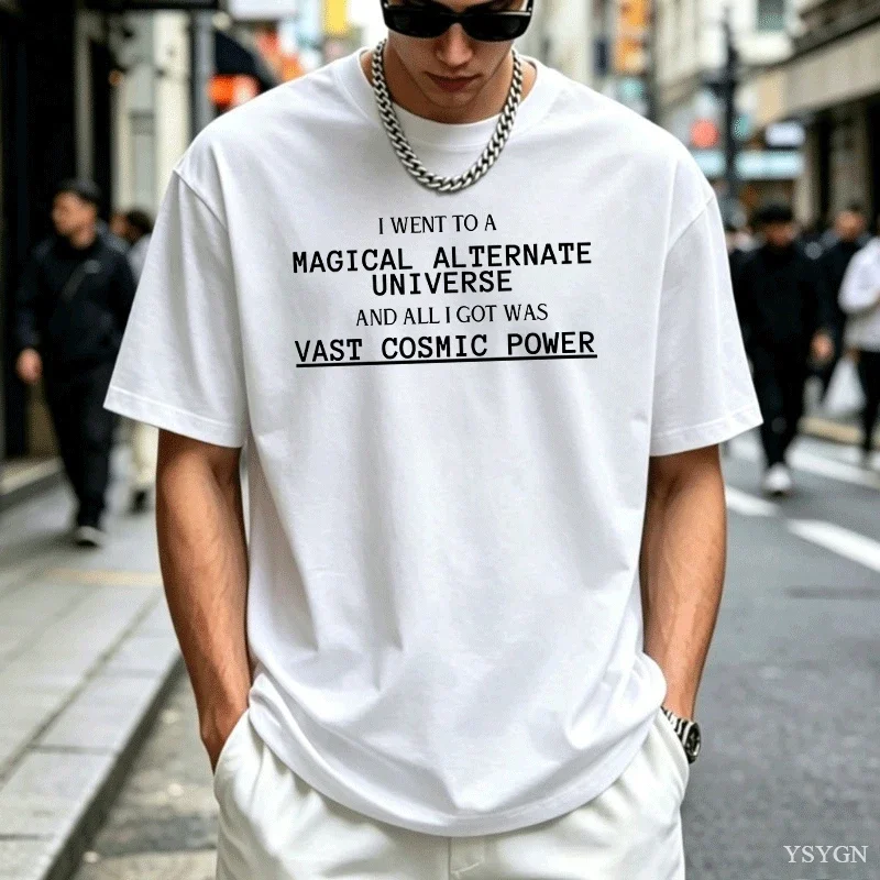 He Who Fights with Monsters Fan Fiction T-Shirt Short Sleeve Round Neck T Shirt Loose Streetwear Graphic Tee Men T-shirt Tops