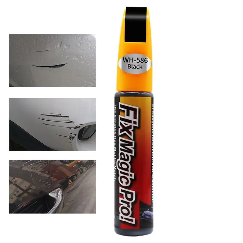 

Auto Paint Pen 12ml White Car Scratch Repair Paste Black/Silver Scratch Pen For Car Paint Car Coating Scratch Repair Pen