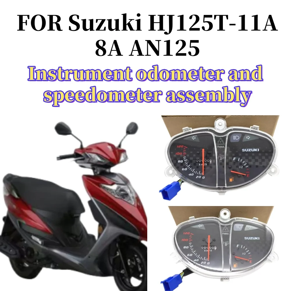 

Tachymeter d'Assemblage de Vitesse de Moto для HJ125T-11A Suzuki 8A AN125 Scooter Speedo Meter tingJauges в сборе