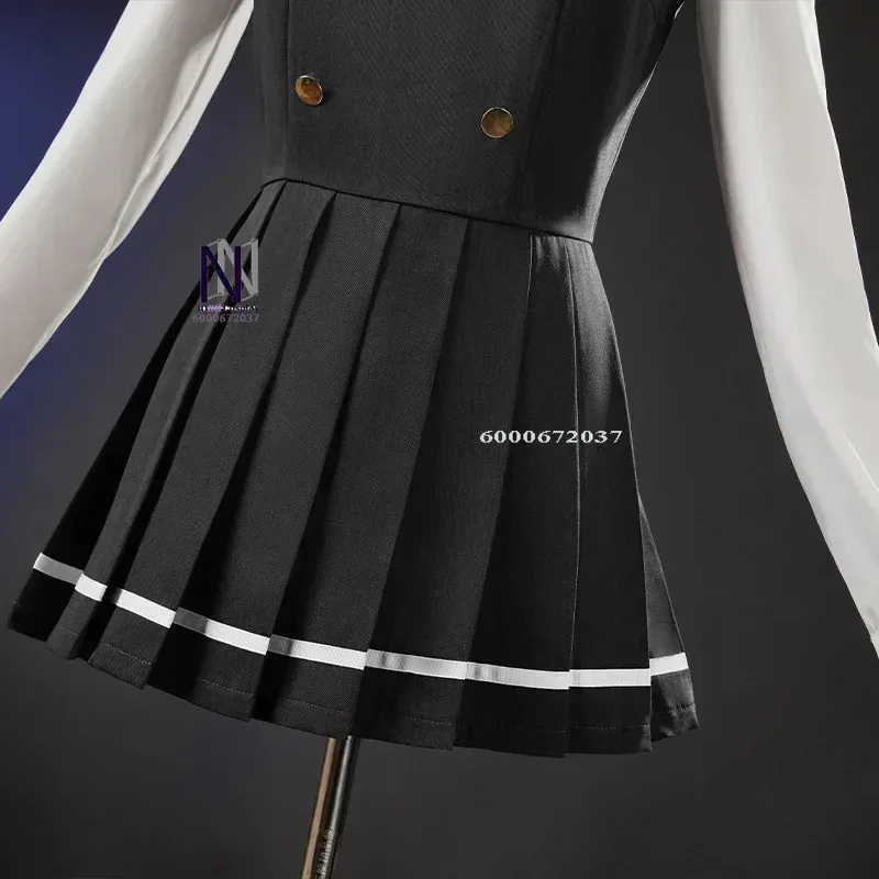 Anime Masha Maria Mikhailovna Kujou Cosplay Costume Wig Roshidere Dress School Uniform Headwear Stocking Halloween Set Women