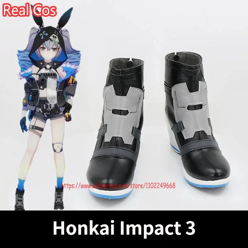 

RealCos Honkai Impact 3 Hare Hunters Bronie Cosplay Shoes Boots Halloween Cosplay Costume Accessory