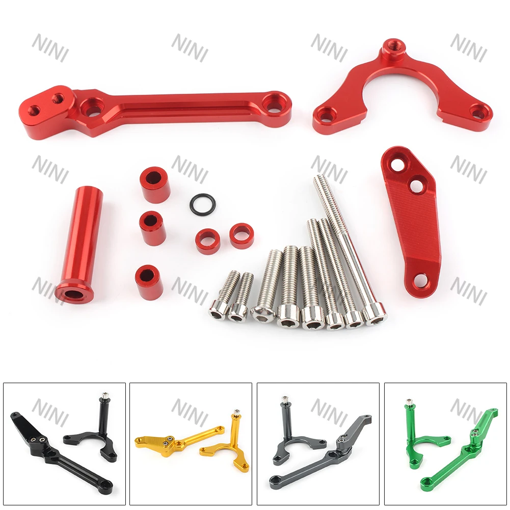 

Z900 Motorcycel For Kawasaki Z 900 2017 2018 CNC Aluminum Steering Damper Mounting Stabilizer Adjustable