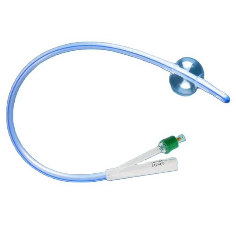 

Medical Grade Hospital Disposable Urethral Catheter Sterile 100% All Silicone 2 Way Foley Urinary Catheter