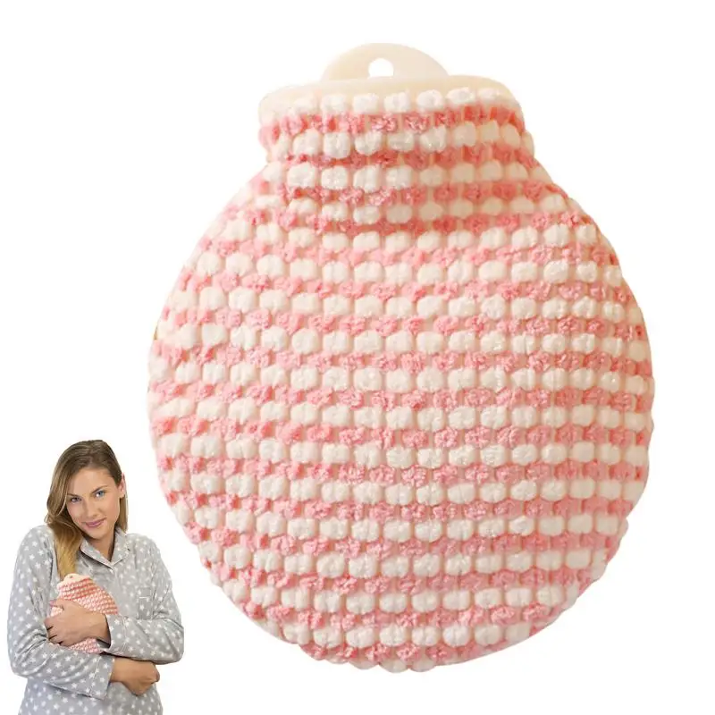 

Winter Hot Water Bottle Hand Warmer Water-Filled Bottle For Girls Portable Waist Hand Bed Warm Bottles With Soft Covers