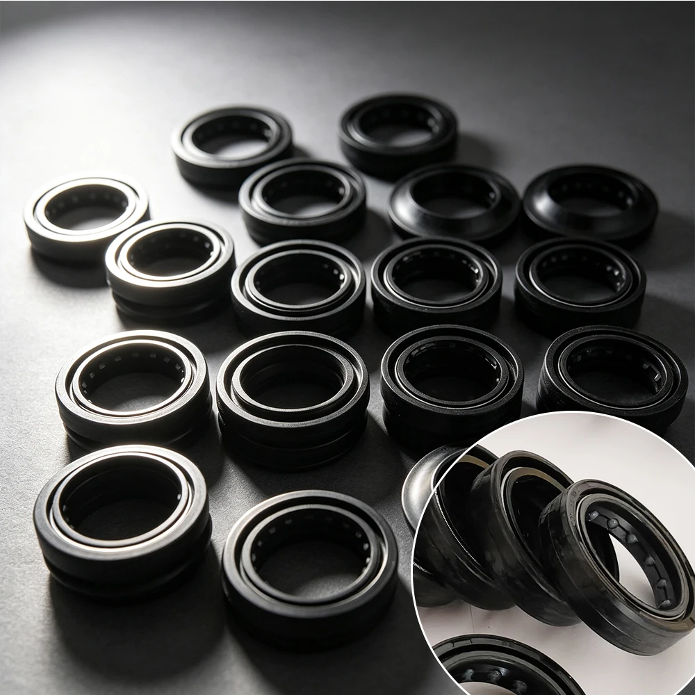 4pc/20pc 33x45x10.5 33*45 Front Fork Oil Seal Dust Cover For SUZUKI TS185 1980-2015 RV125 RV VAN VAN TS 185 NEW BURG/MAN 125 200