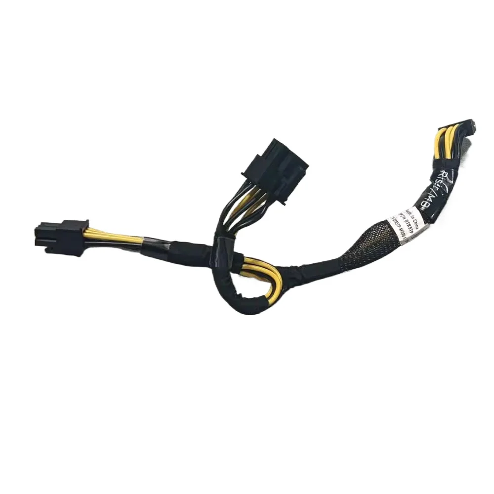 

Original TR5TP 0TR5TP GPU Cable 8pin(6+2) Male for Dell R740 R740XD Riser Graphic Card Power Cord Adapter