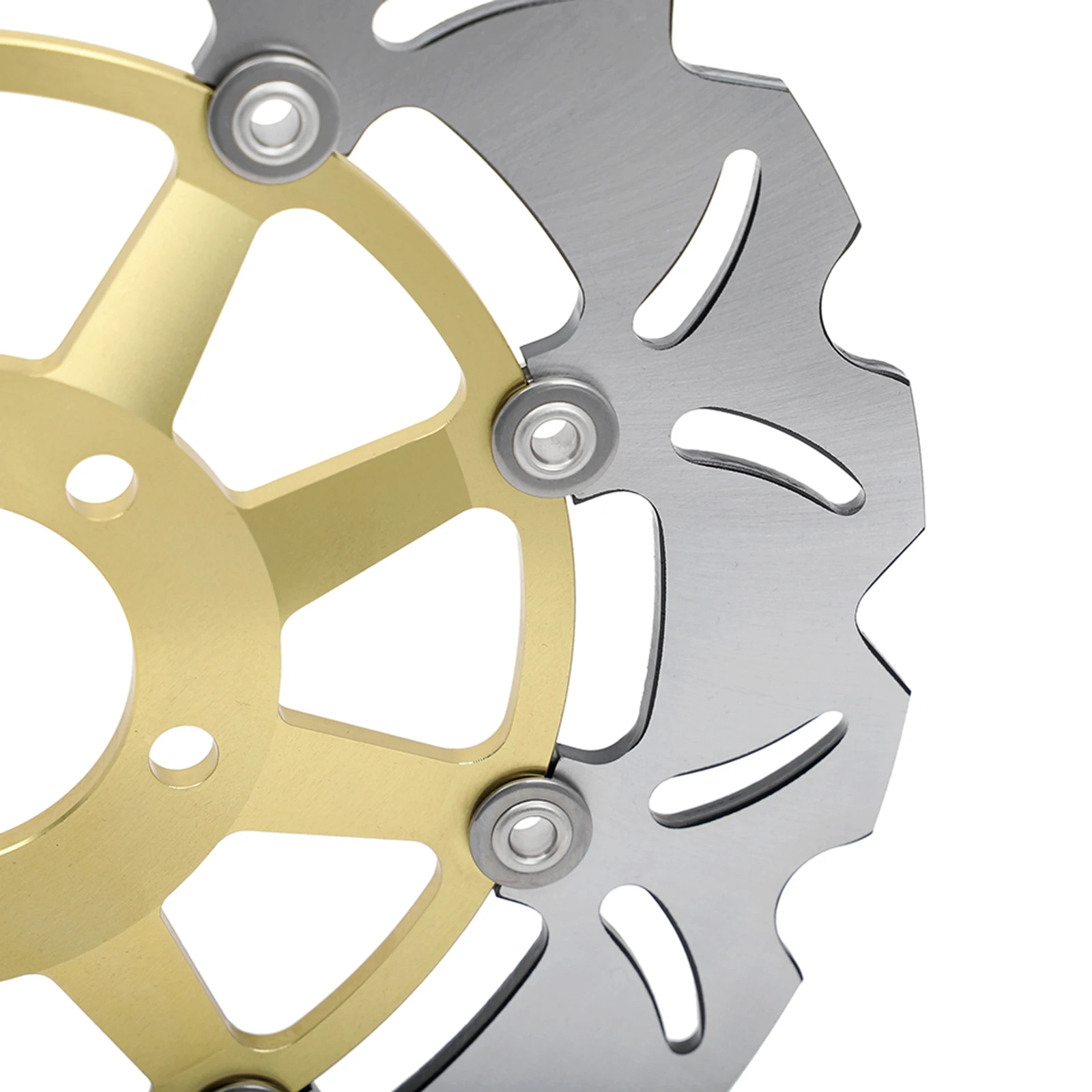 BIKINGBOY For Kawasaki ZXR750 Ninja 89 90 91 92 93 94 95 ZXR 750 R 1989 1990 Front Rear Brake Discs Disks Rotors 310mm 230mm Set view 6