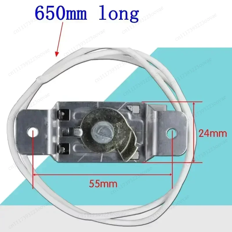 L-WPF31E-L-EX Fridge Thermostat 60cm Metal Wire AC250V 6(4)A 50/60Hz Universal Replacement Temperature Control Switch