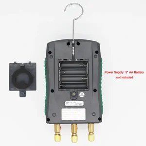 Digital Vacuum Pressure Meter, Manifold Test, Air Conditioning Temperature Test, Refrigeration Tool Kit, DY517 10 Main Sales Digital Vacuometer - №5