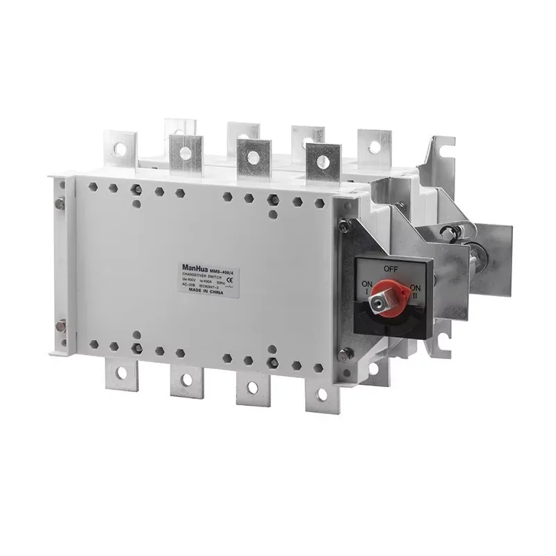 MMS-400/4P 400A 400VAC Interruptores de cambio manual de cuatro polos