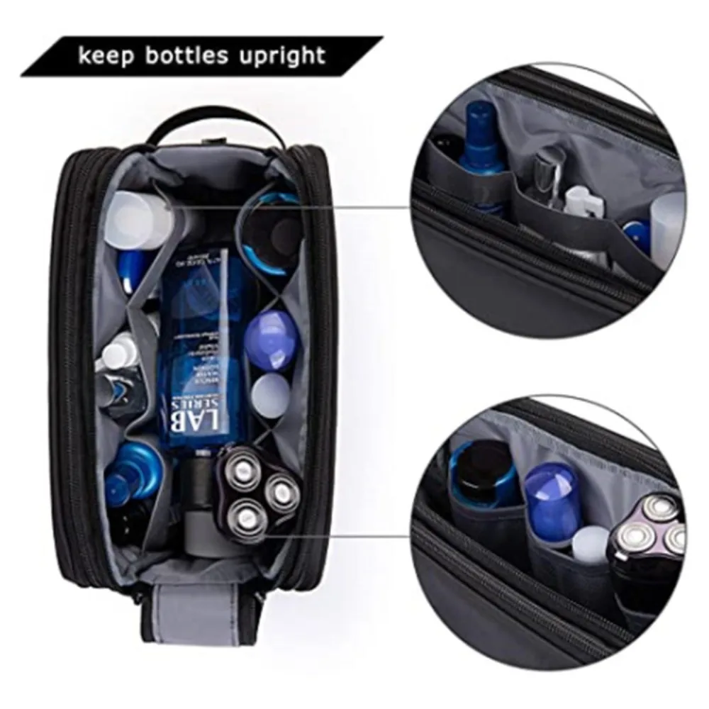 

Fashion Waterproof Travel Toiletry Bag Dry Wet Separation Large Capacity Ladies Makeup Bag Women Lightweight Cosmetic