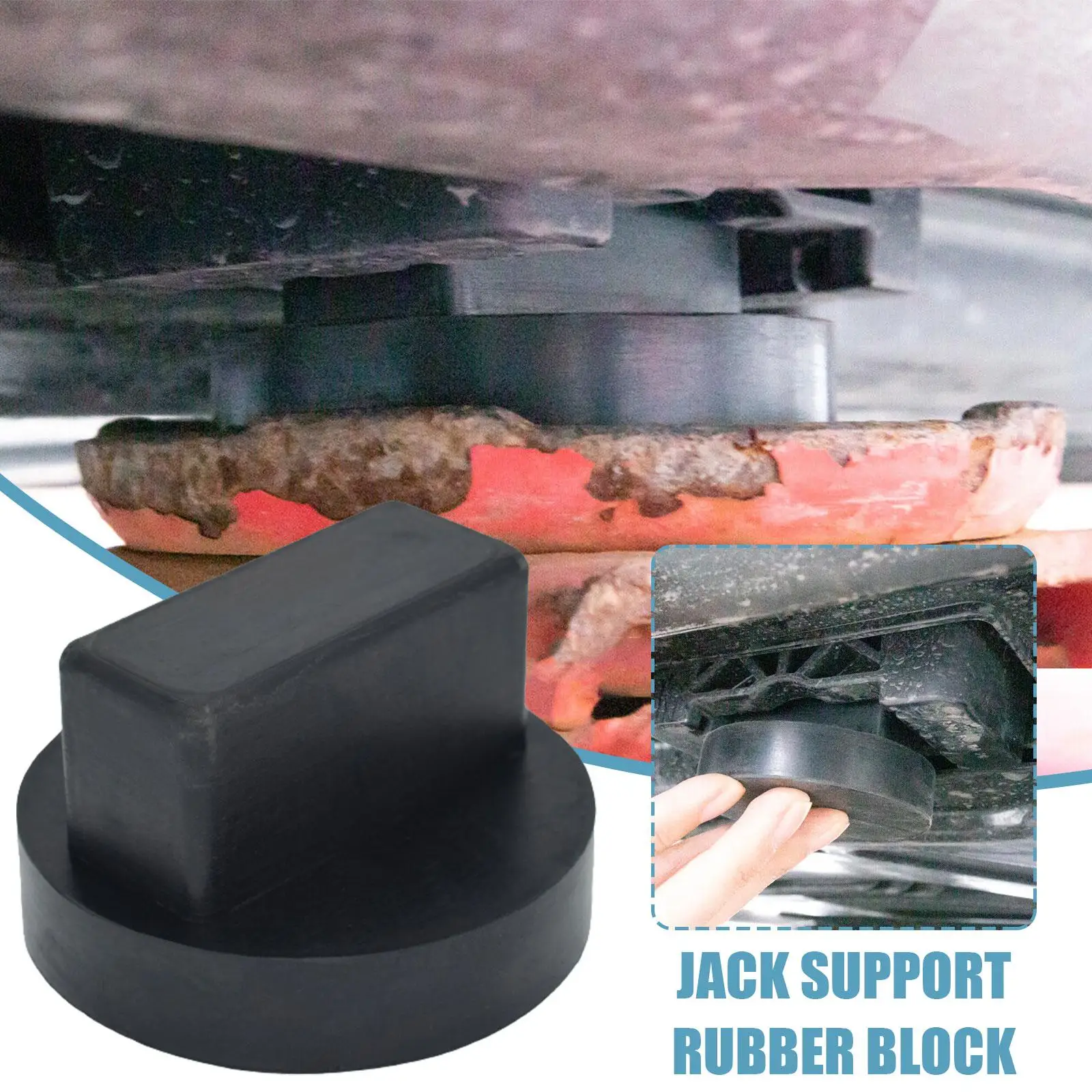 Anti Slip Rubber Pad Of Car Jack Is Applicable For Mercedes Car Jack Bracket Rubber Block Jack Pad Tool K4S5