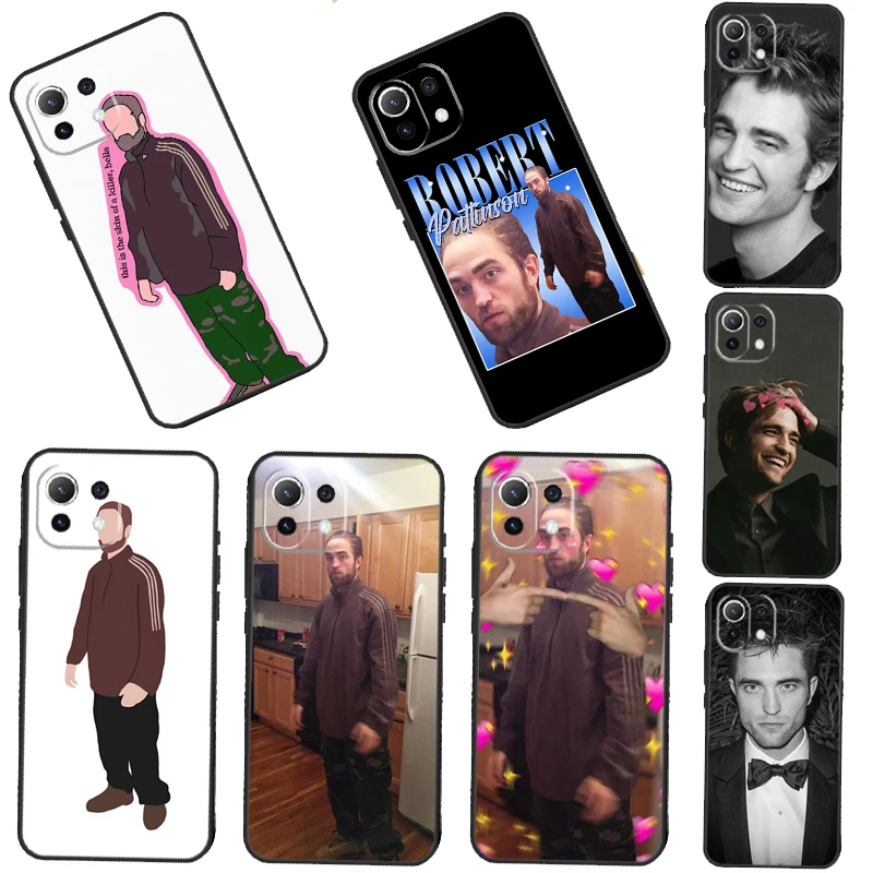 Robert Pattinson Standing Case For POCO X4 GT F4 F3 M3 M4 X3 Pro Cover For Xiaomi 12 11T Pro 12S Ultra Mi 11 Lite