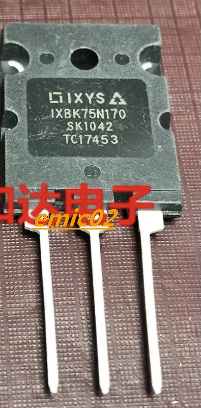 

Оригинальный stock IXBK75N170 TO-3PL IGBT N 1700V 65A