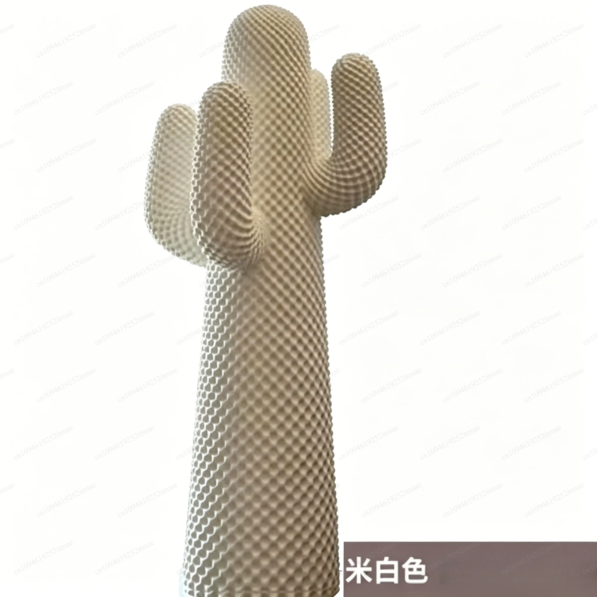 Floor Standing Cactus Shaped Coat Rack Home Art Decor