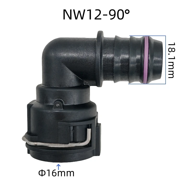 NW12 connector water pipe connector Cooling water warm pipe fittings elbow joint with high quality 1pcs