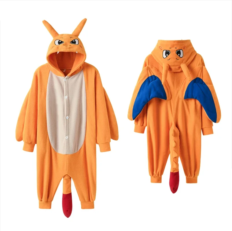 Cartoon Kids Onesie Children Kigurumi Pajamas Monster Christmas Kigurumi Cosplay Costume Warm Sleepwear Anime One-Piece Pijamas