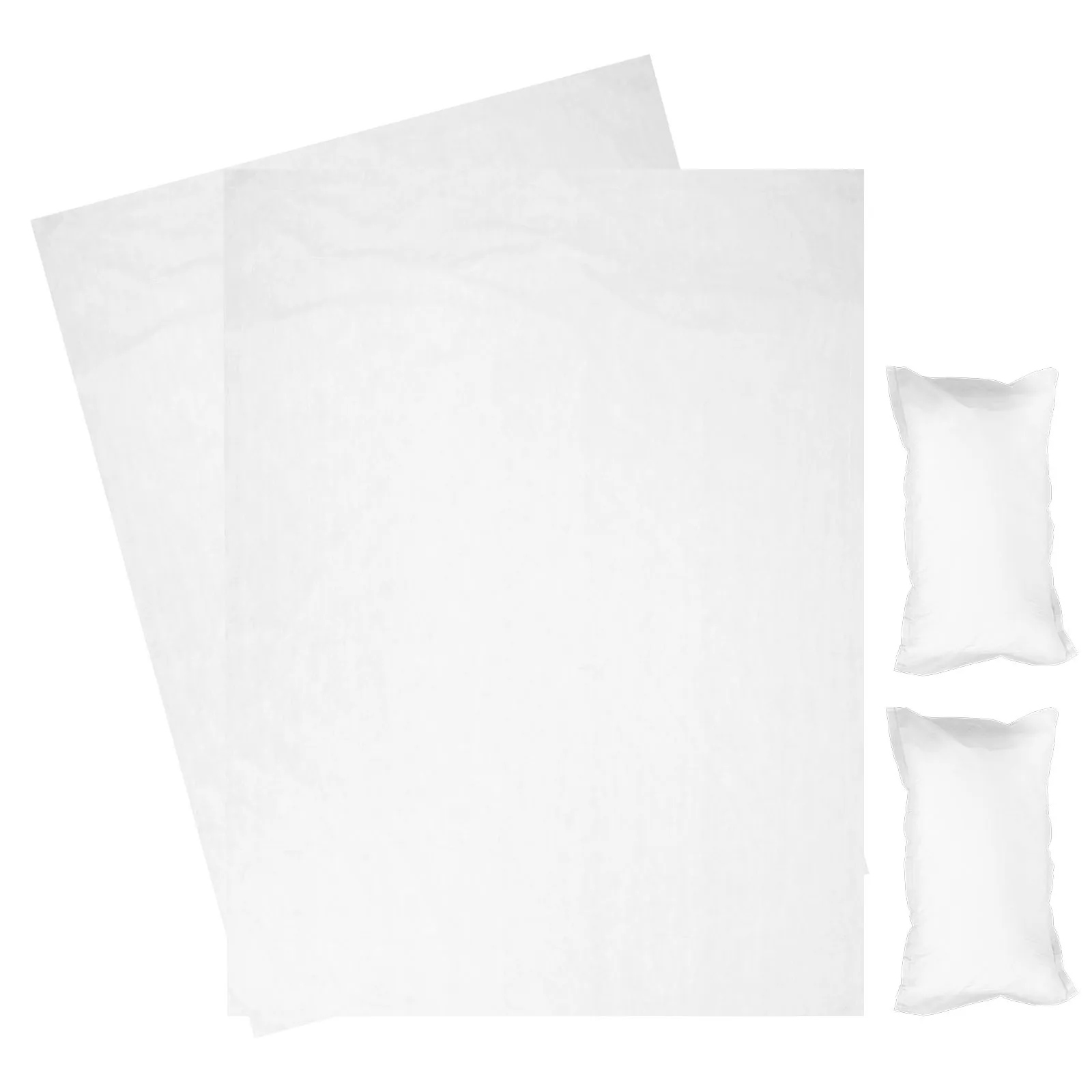 

1 set Disposable Bed Sheet Set Pure White Travel Bedding Quilt Cover Pillow Cases Single Use Hygiene Cleanliness