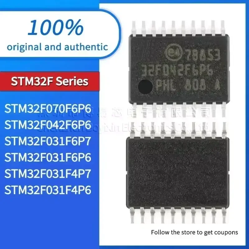 

1PCS STM32F070F6P6 STM32F042F6P6 STM32F031F6P7 high quality STM32F031F6P6 STM32F031F4P7 STM32F031F4P6