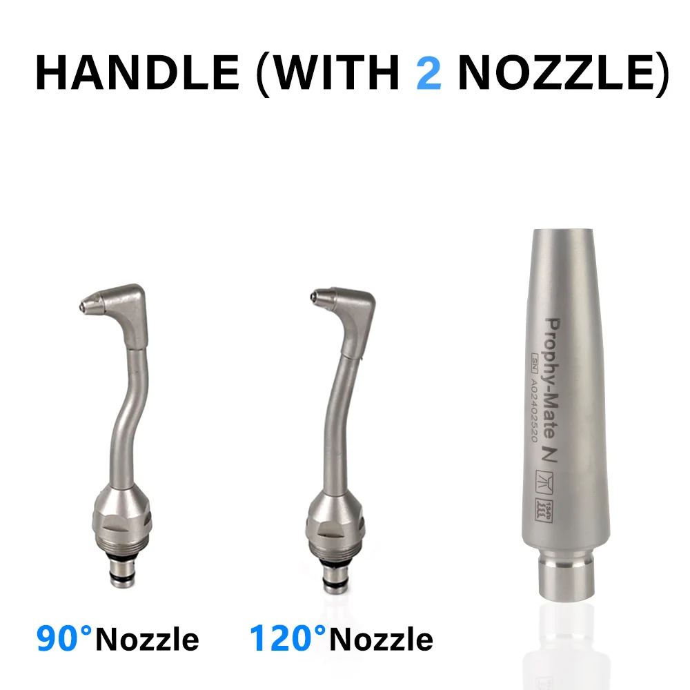 Dental Prophy Mate Air Polisher With 360-degree Rotating Nozzle Fit To KV Quick Coupler