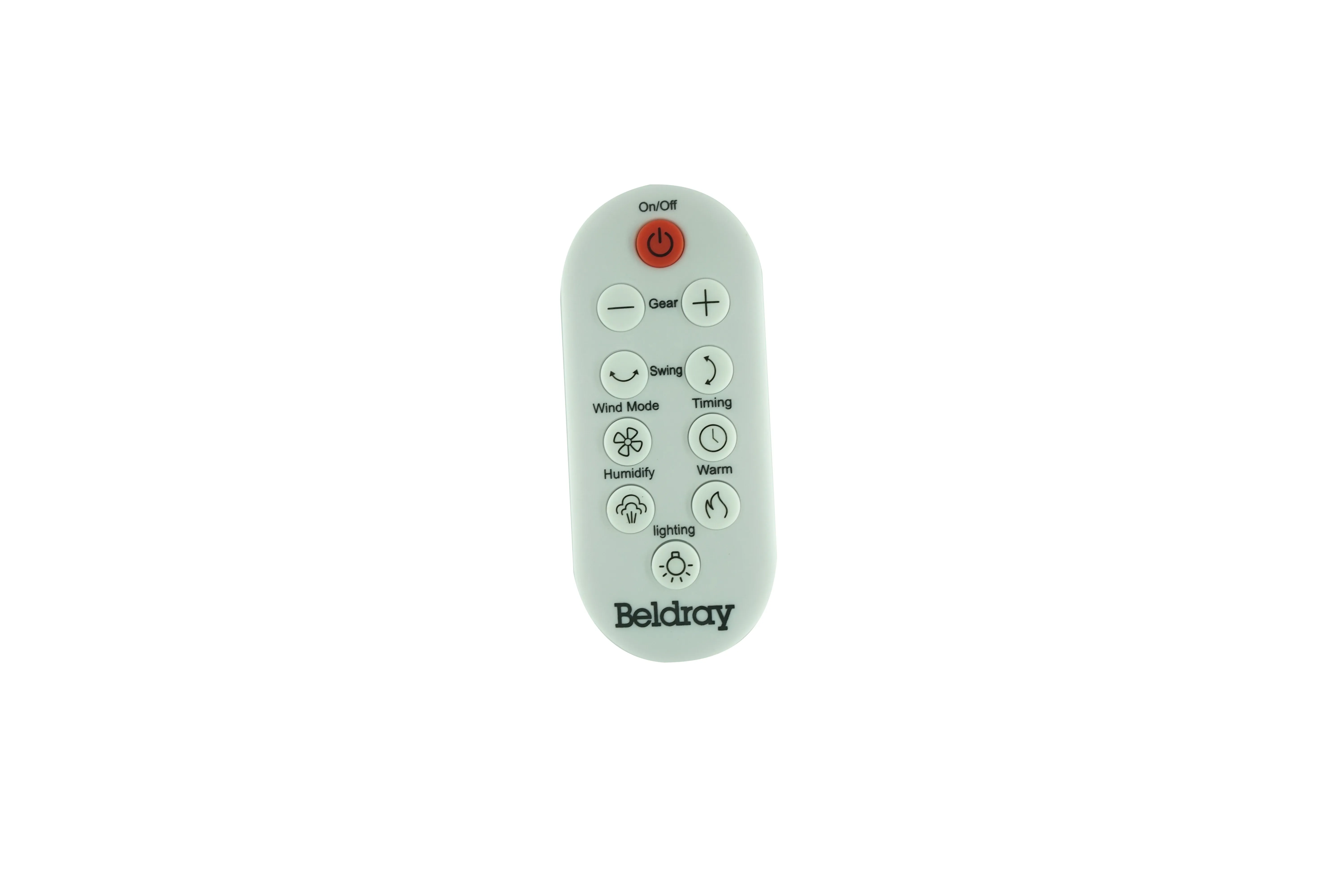 Remote Control Compatible For Beldray EH3328 4-In-1 Orbit Air Circulator + Humidifier & Rovus GS-XH026-B SmartAir Total Room