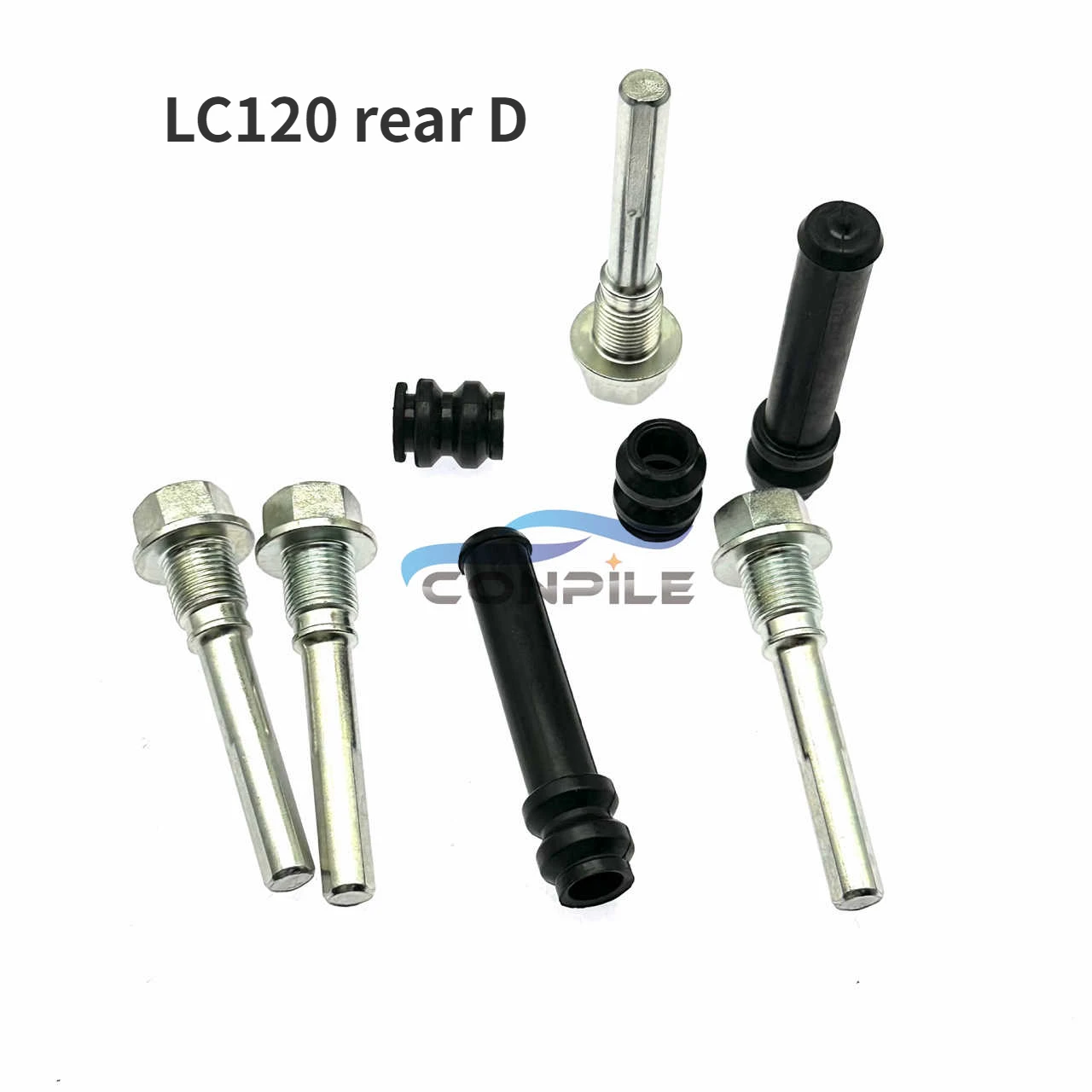 for toyota Land Cruiser Prado  Lc1250lx47 Front and Rear Brake Cylinder Guide Pin Caliper Clamp Spring